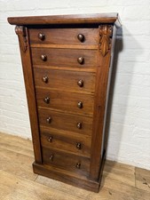 Victorian mahogany wellington for sale  BOURNEMOUTH