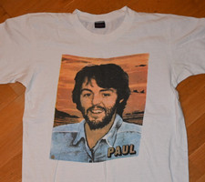 *1970's PAUL McCARTNEY* Camiseta concerto rara original vintage (M) 1971 Wings Beatles comprar usado *1970's PAUL McCARTNEY* Camiseta concerto rara original vintage (M) 1971 Wings Beatles comprar usado  Enviando para Brazil