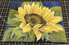 Sunflower original watercolor for sale  Georgetown