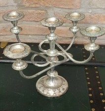 Candelabro braccia portacandel usato  Ferrara