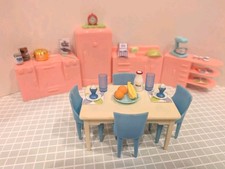 Usado, CONJUNTO DE COZINHA Plasco rosa/turquesa 9 peças móveis de plástico para casa de bonecas 1:16 Renwal  comprar usado Usado, CONJUNTO DE COZINHA Plasco rosa/turquesa 9 peças móveis de plástico para casa de bonecas 1:16 Renwal  comprar usado  Enviando para Brazil