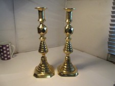 Pair brass candlesticks for sale Pair brass candlesticks for sale  LOCHGILPHEAD