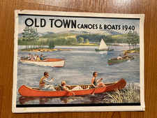 1940 Old Town Canoes & Boats Catalog, Maine comprar usado  Enviando para Brazil