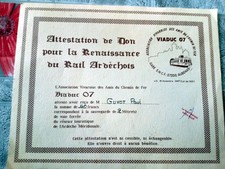 Vieux papier aubenas d'occasion  Dole
