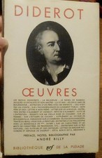 Diderot oeuvres andre d'occasion  Blainville-sur-l'Eau