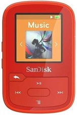 MP3 player SanDisk 16GB Clip Sport Plus, vermelho - Bluetooth (USADO RFB) comprar usado  Enviando para Brazil