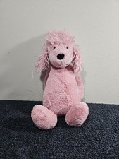 Pelúcia Jellycat London Bashful Poodle Filhote de Cachorro Rosa 12" Bicho de Pelúcia TAG CORTADA comprar usado  Enviando para Brazil