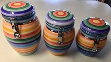 Set rainbow canisters for sale  Palm Coast