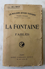 Libro fables fontaine usato  Roma