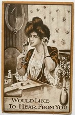Printed postcard would for sale  Bridgman