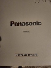 Panasonic fw430 wxga for sale  LEEDS