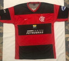Nike Brasil Soccer Football Flamengo #10 tamanho XL Cartao Petrobras Podium Lubrax comprar usado  Enviando para Brazil