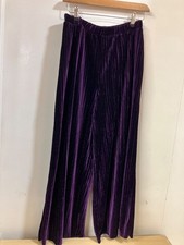 velvet trousers zara for sale  GATESHEAD