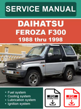 Manuais de serviço em inglês Daihatsu Feroza/Rocky/Sportrak comprar usado  Enviando para Brazil