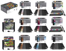 Canetas Winsor & Newton Promarker desenho gráfico arte artesanato ponta dupla 31 conjuntos comprar usado  Enviando para Brazil