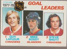 1978-79 Topps NHL # 63 1977-78 Goal Leaders - Lafleur / Bossy / Shutt comprar usado  Enviando para Brazil