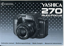 Bedienungsanleitung yashica 27 gebraucht kaufen  Dresden