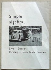 Volkswagen devon motor for sale  LEICESTER