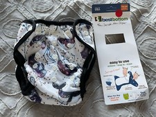 🐳 NOVO! Fralda de pano BestBottoms tamanho único + 2 inserções narval “mar celestial” comprar usado  Enviando para Brazil