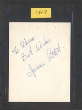 Usado, Joanna Pettet - Página de livro autografada assinada - Casino Royale comprar usado  Enviando para Brazil