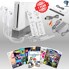 Nintendo wii white for sale  BEWDLEY
