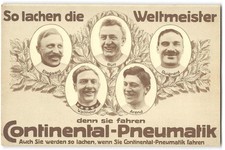 Usado, Cartão postal antigo Continental-Pneumatik pneus de bicicleta Ad Arend Walthour década de 1910 comprar usado  Enviando para Brazil