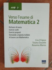 Verso esame matematica usato Verso esame matematica usato  Firenze