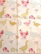 Vintage fabric remnant for sale  HALSTEAD