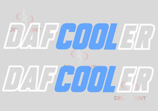 Daf cooler stickers for sale  GRIMSBY
