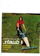 Feuille publicitaire motofauch d'occasion  Porcelette