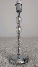 Table lamp chrome for sale  DUMFRIES