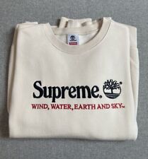 Supreme timberland crewneck for sale  GLASGOW