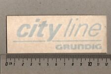 Aufkleber sticker grundig gebraucht kaufen  Südlohn