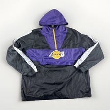 Lakers pullover windbreaker for sale  Cedarburg