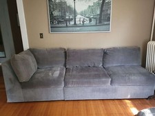 Gray sectional couch for sale  Osseo