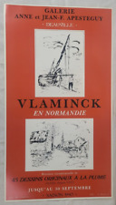 Vlaminck affiche vintage d'occasion  Yffiniac