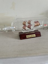 Glass ship bottle for sale  SWINDON