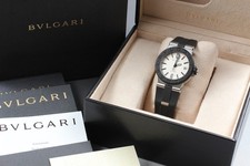 Relógio masculino quase perfeito/caixa de papel* Bvlgari Diagono DG35SV prata automático 35mm JAPÃO comprar usado  Enviando para Brazil
