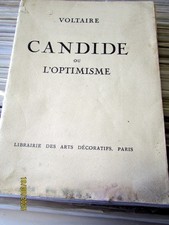 Voltaire candide 1945 d'occasion  Montmorillon