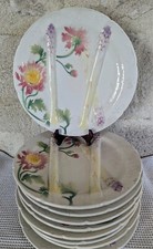 Assiettes asperges barbotine d'occasion  Maclas