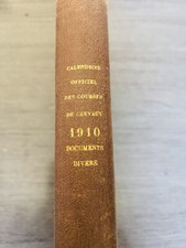 Livre ancien calendrier d'occasion  Catus
