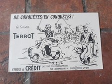 Buvard scooter terrot d'occasion  Expédié en Belgium