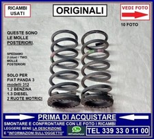 Molle ammortizzatori posterior usato  Carrara