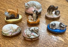 Seven limoges cat for sale  Englewood