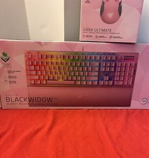 Usado, Conjunto de jogos, fone de ouvido, mouse, teclado e suporte rosa Razer comprar usado  Enviando para Brazil