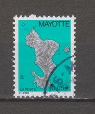 Timbre mayotte oblitéré d'occasion  Paris XX