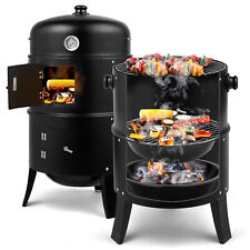 Charcoal smoker bbq for sale  Flanders