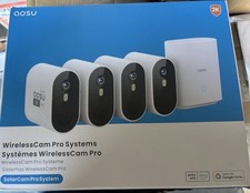 Cámaras de Seguridad AOSU Exterior Inalámbricas, Kit de 4 Cámaras, 166° Ultra Gran Angular segunda mano  Embacar hacia Mexico