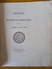 Gabriele annunzio autografo usato  Verona