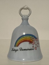Vintage Kings Dominion Doswell Virginia Porcelana Souvenir Bell Japão comprar usado  Enviando para Brazil